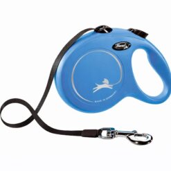 Alternative view of Laisse Retractable FLEXI Bleu Design 50kg - 5m