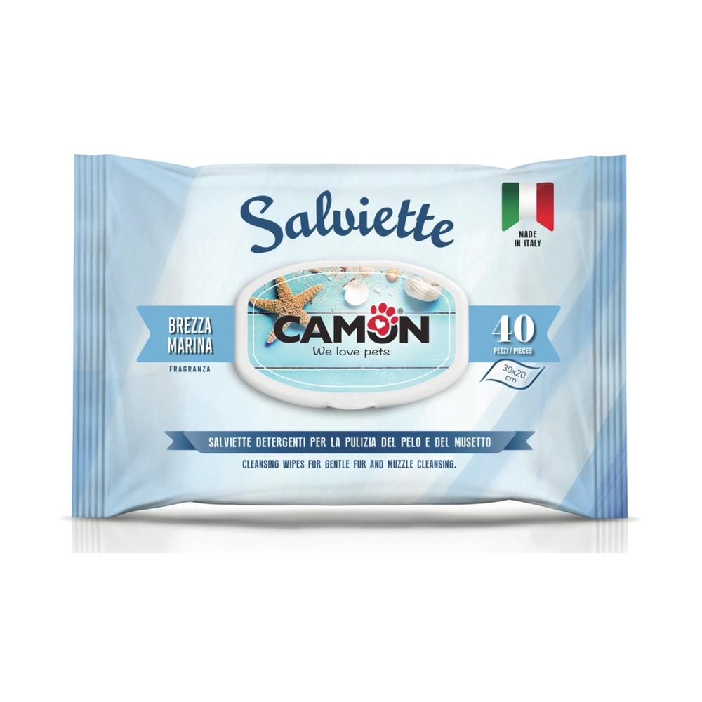 Camon Lingettes à la Brise Marine (40 pcs)