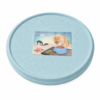 Couvercle hermétique rond pour Gamelle – Bleu clair motif pattes et Os