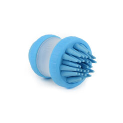 Alternative view of Brosse en silicone avec distributeur porte-savon Leopet