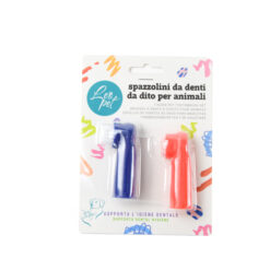 Alternative view of Brosses à Dents à Doigt pour Animaux – Leopet (Lot de 2)