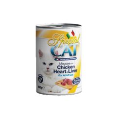 Special Cat Mousse Cœur et Foie de Poulet 400g