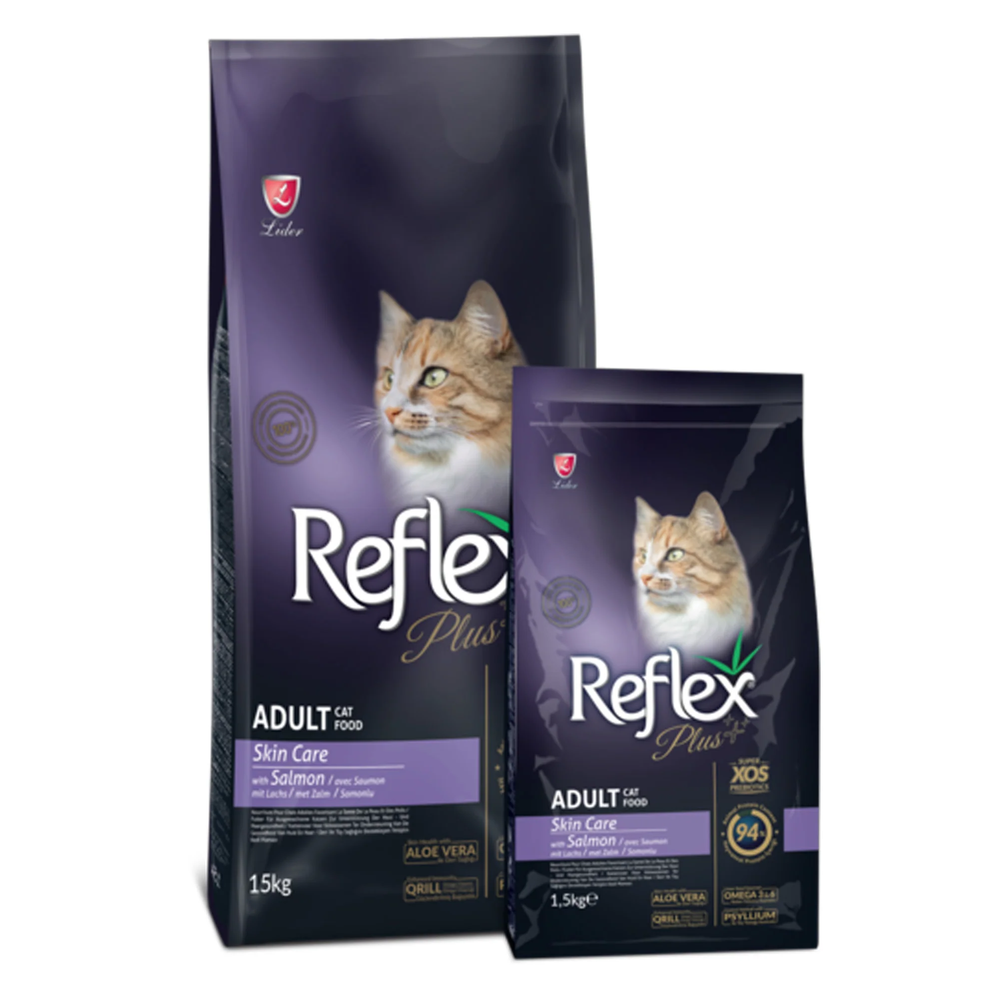Reflex Plus Skin Care Au Saumon Pour Chat Adult 15kg