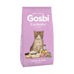 Gosbi Croquettes Exclusive Poulet et Dinde Pour Chaton 400g