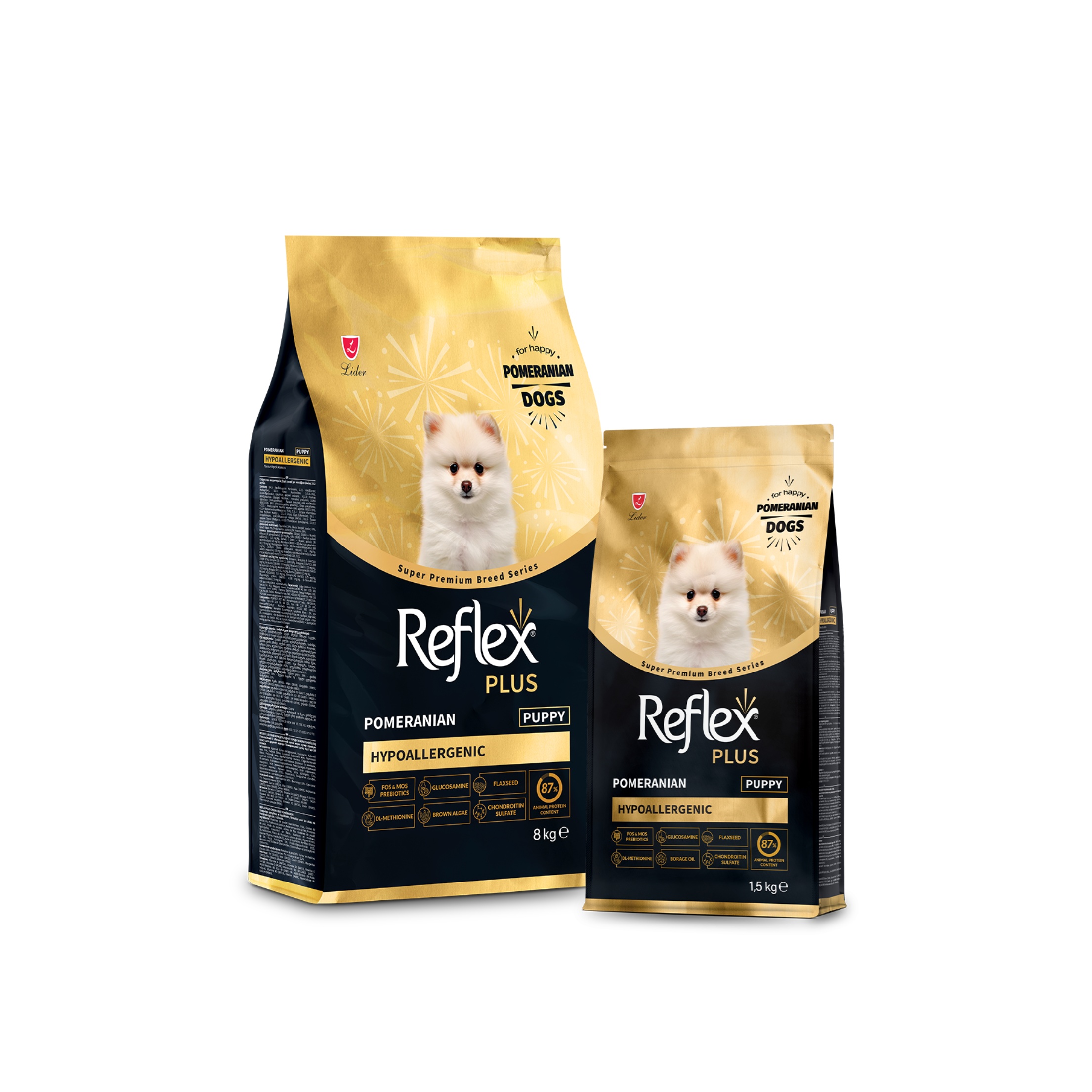 Reflex Plus Premium Series Puppy Pomenarian 1,5 Kg