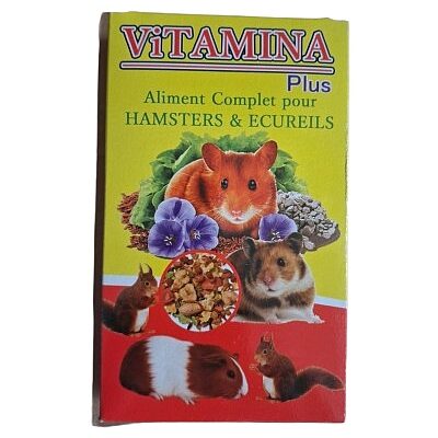 Vitamina Plus: Aliment Complet pour Hamsters et Écureuils