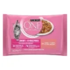 Purina ONE® Sachets pour Chaton au Saumon et aux Carottes 4x85 g