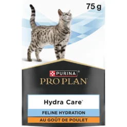 Purina Pro Plan Veterinary Diets Hydra Care™ Feline Hydration Au Poulet Pour Chat Augmentant l'Apport Hydrique - En sauce 85g