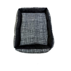 Alternative view of Lit pour Chien premium Motif Noir et Blanc Gris 95x65x22cm