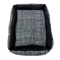 Alternative view of Lit pour Chien premium Motif Noir et Blanc Gris 95x65x22cm