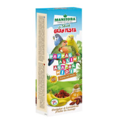 Manitoba Friandise Sticks Gran Festa aux Fruits et au Miel  (2 bâtonnets ) 60g