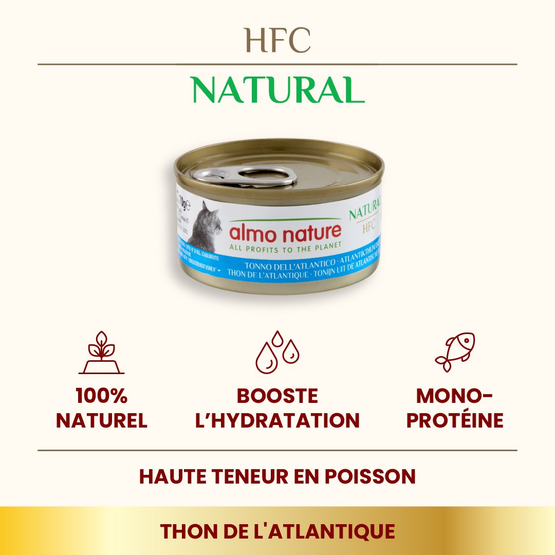 Almo Nature HFC Natural 70g | Chat Adulte | Thon – Image 4