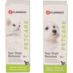 Flamingo Nettoyant des Yeux pour Chats et Chiens 50ml
