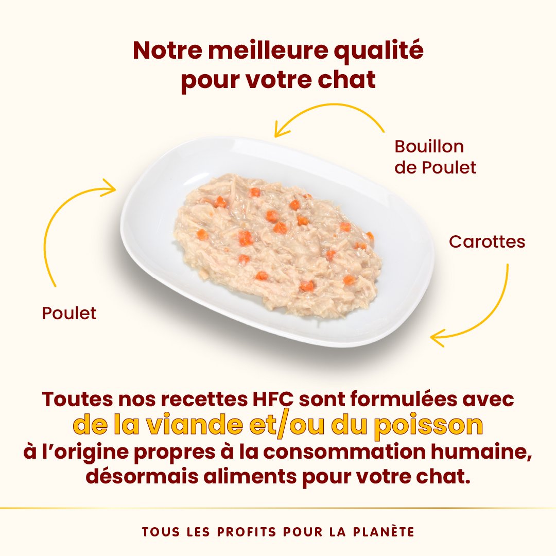 Almo Nature HFC Complete 70g | Chat Adulte | Poulet avec Carottes – Image 4