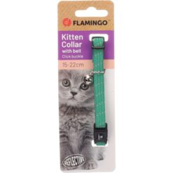 Collier Flamingo Chaton Elza Vert