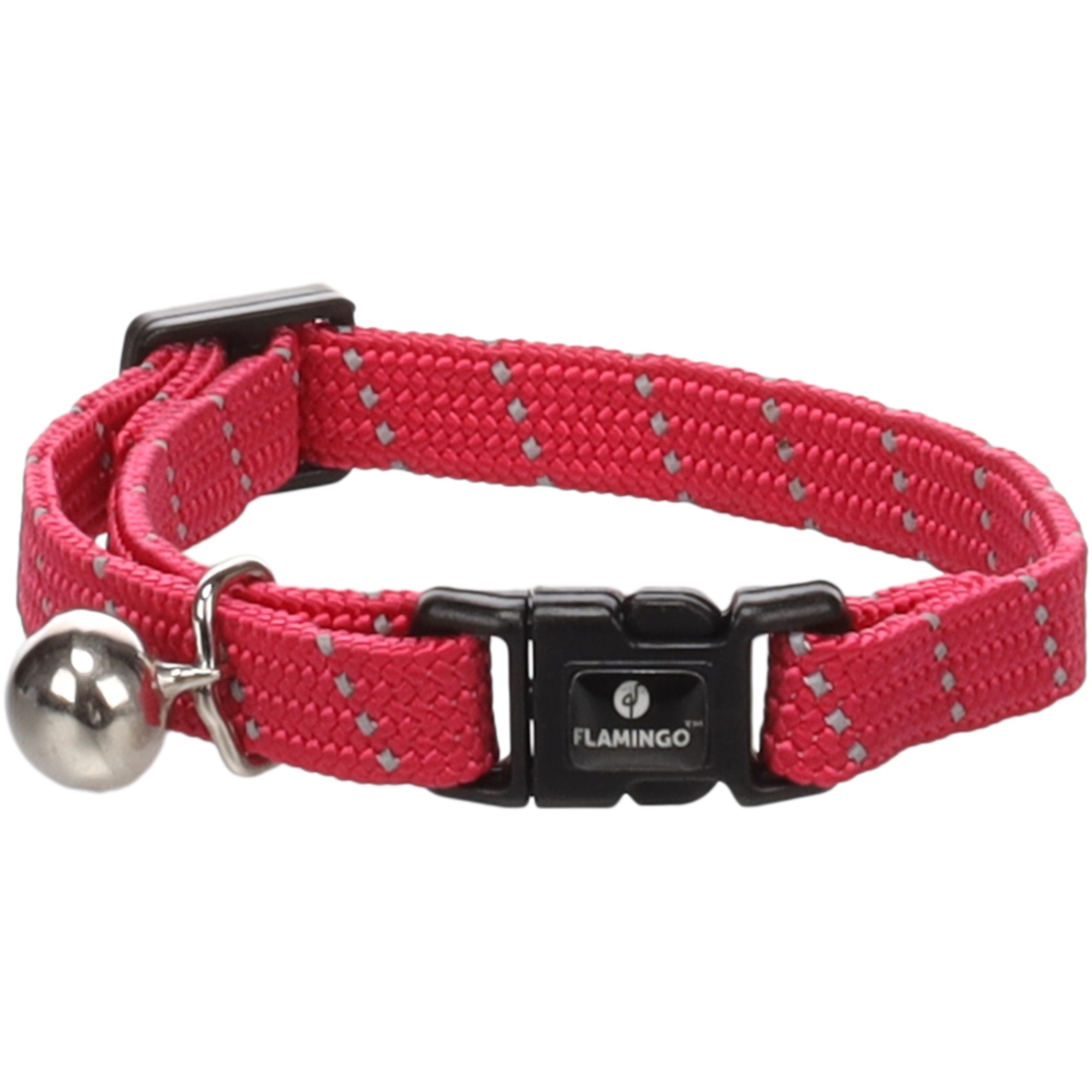 Collier Flamingo Chaton Elza Rouge Corail – Image 3