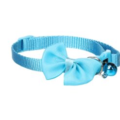 Alternative view of Collier Flamingo Chat avec Noeud Uby Bleu