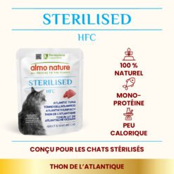 Alternative view of Almo Nature HFC Sterilised 50g | Chat Stérilisé Adulte | Filet de Thon