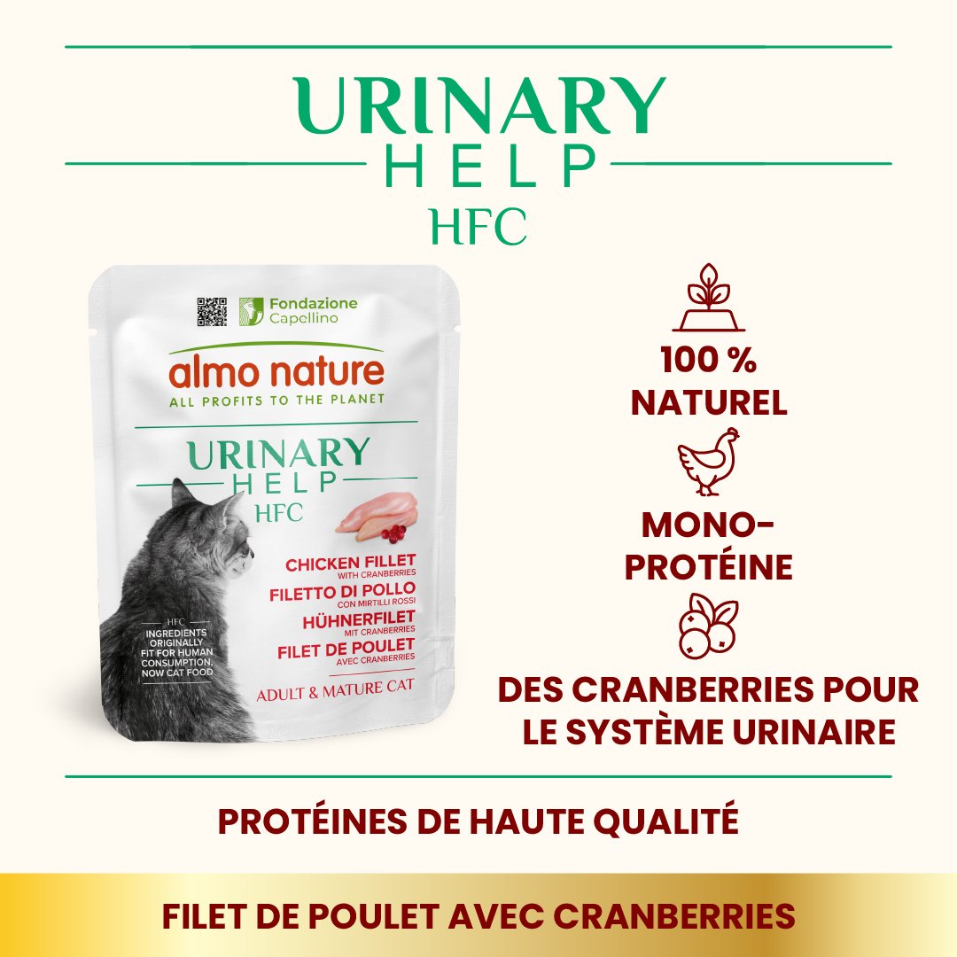 Almo Nature HFC Urinary 50g | Chat Adulte | Poulet & Cranberries – Image 2