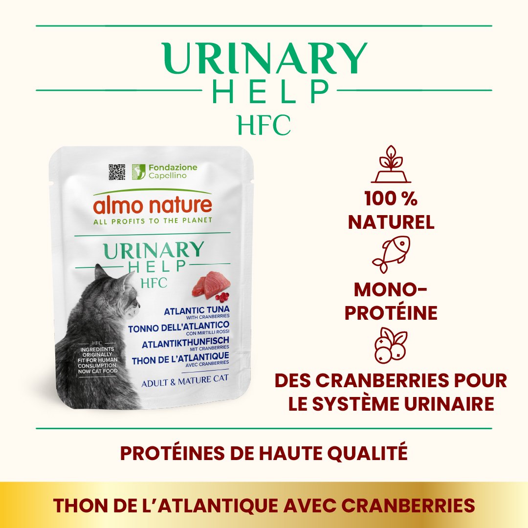 Almo Nature HFC Urinary 50g | Chat Adulte | Thon & Cranberries – Image 2