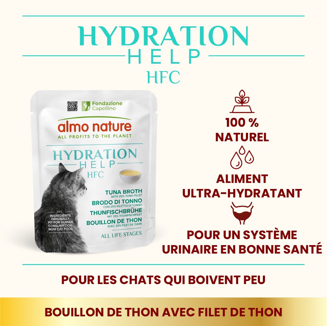 Almo Nature HFC Hydration Help 50g | Chat Adulte | Thon – Image 2