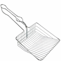 Pelle à Litière En Acier Inoxydable Large et Robuste