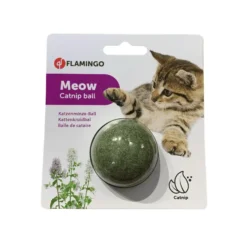 Jouet Ripa Flamingo Balle d'herbe pour Chat