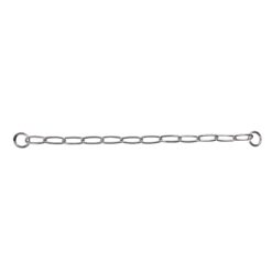 Collier anti-traction Toppo Argent Taille L (55cm x 4mm)