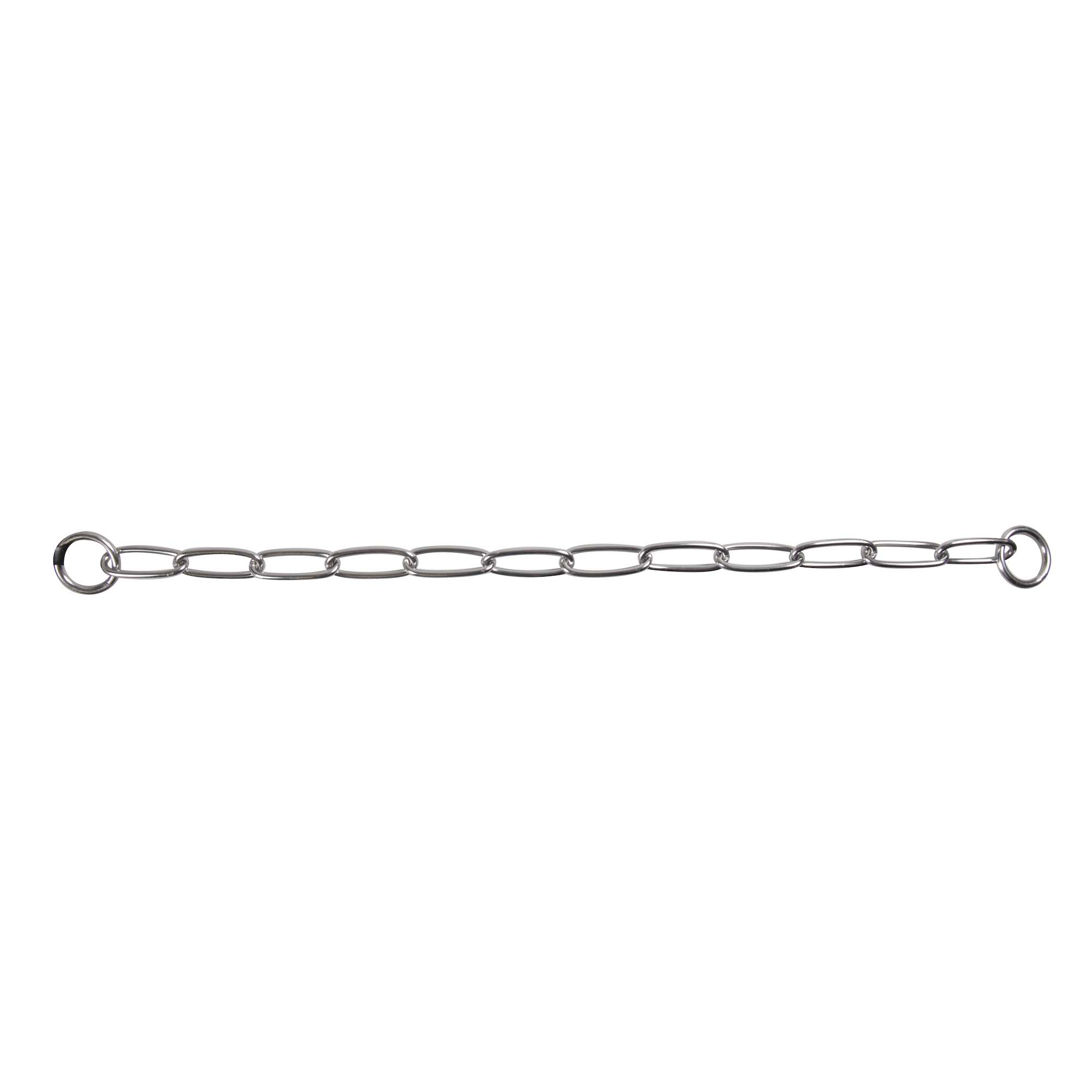 Collier anti-traction Toppo Argent Taille L (55cm x 4mm)