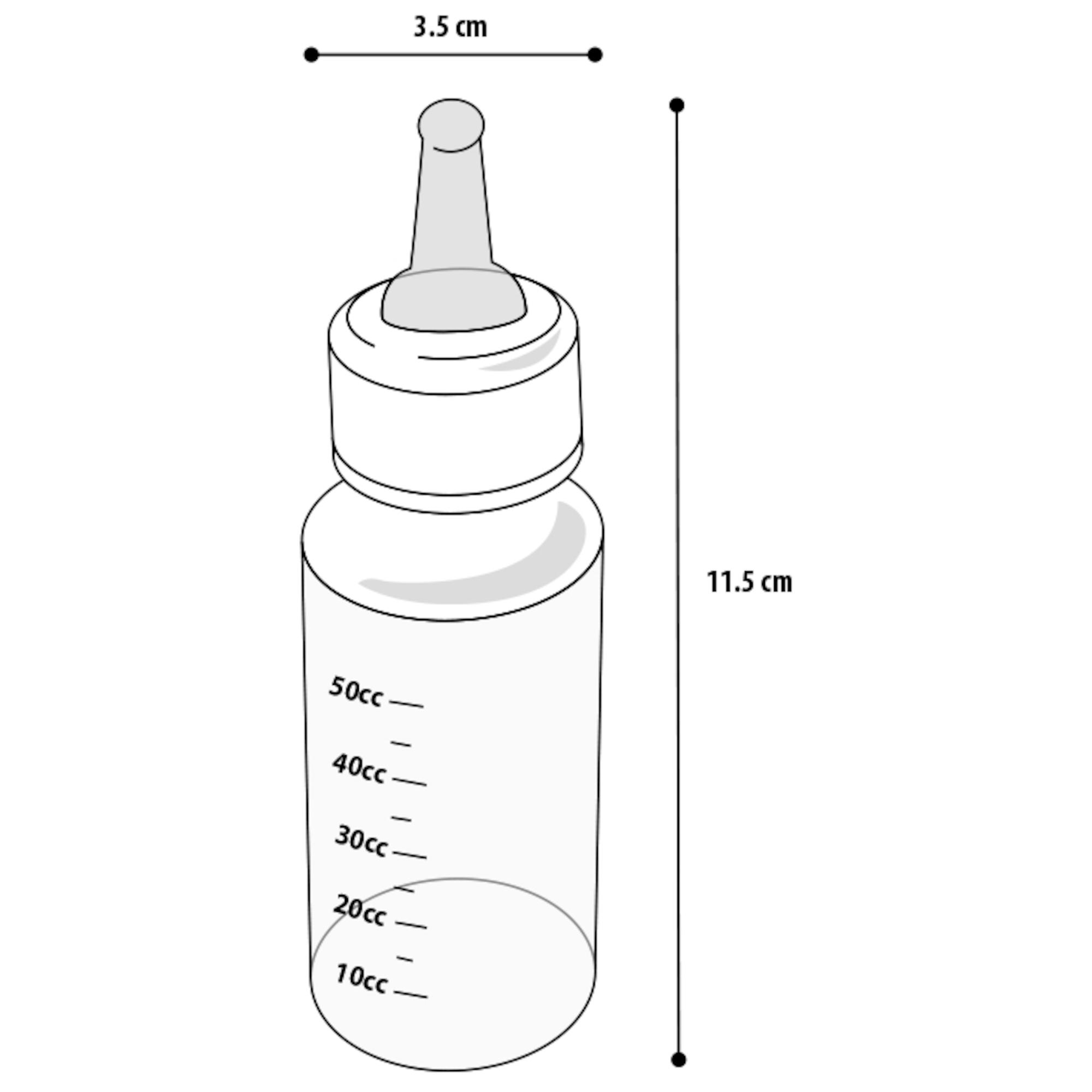 Biberon pour chaton et chiot 50ml - Flamingo – Image 3