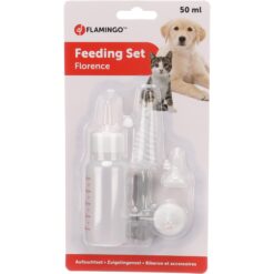 Biberon pour chaton et chiot 50ml - Flamingo