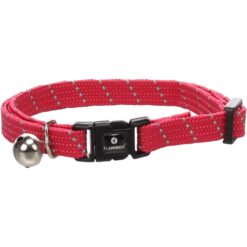 Collier Flamingo Chat Elza Rouge Corail