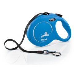 Laisse Retractable FLEXI Bleu Design 5m ( S | M | L )
