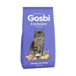Gosbi Croquettes Exclusive Poulet et Dinde Pour Chat Adulte ( 400g | 1.5kg )