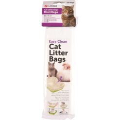 Sacs à litière Blanc pour Chats Flamingo (60x45CM) 10PCS