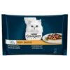 Purina Gourmet Perle Duo Aux Viandes Délicates En Sauce Pour Chats 4x85 g