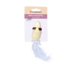 Jouet Flamingo Poppy Souris Jaune