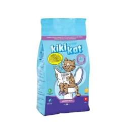 Litière agglomérante et absorbante KiKiKat Parfum Lavande 5L et 10L