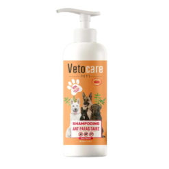 Shampooing Anti Parasitaires Chien Vetocare 200ml