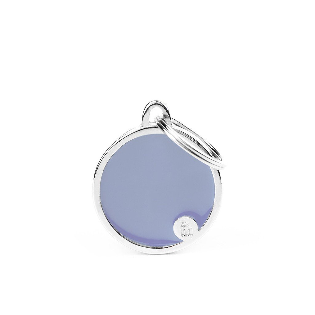 Médaille Basic Handmade Cercle Violet Petit
