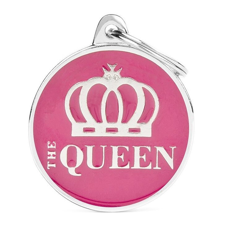 Médaille Cercle Queen Grand Rose