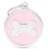Médaille Classic Cercle Grand Rose avec OS