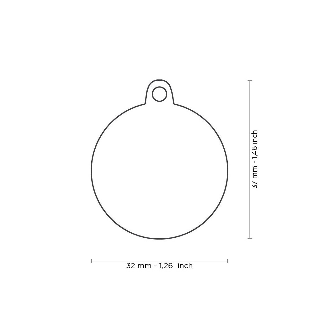 Médaille Cercle Queen Grand Rose – Image 2