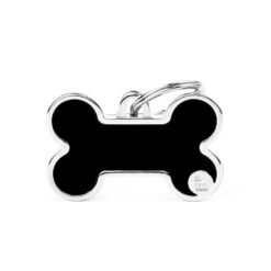 Médaille Basic Handmade Os Grand Noir