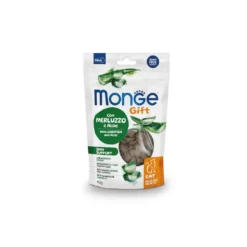 Monge Friandises pour Chat Adulte fourrée et croustillante à l'Aloe Vera (Skin Support) 60 g