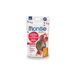 Monge Friandises pour Chat Adulte Stérilisé Fourrée et Croustillante au Canard et à la Grenade Urinary Support 50g