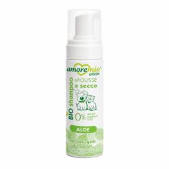 Shampoing Sec Bio pour Chat et Chien 200 ml (Aloe Vera | Lait et Vanille | Talco )