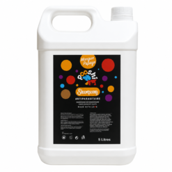 Shampoing Anti-Parasites Pooshi Chien et Chat Mangue Papaye (5L)