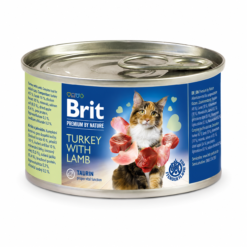 Brit Paté Premium by Nature Lamb with Turkey (Agneau et Dinde) Pour chat 200g