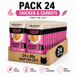 Alternative view of 01- Pack economique Bravery Soupe pour chat - 3 saveurs aux choix